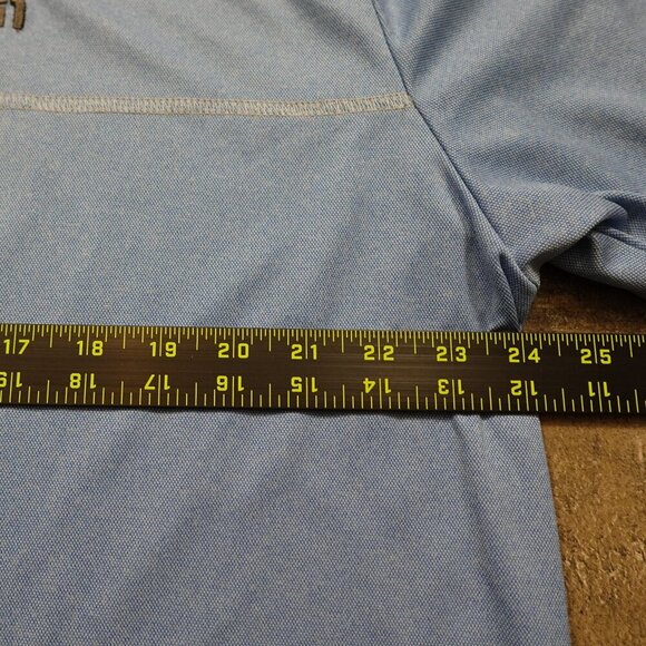 Travis Mathew golf polo chest stripe men's XXL blue - Picture 4 of 12